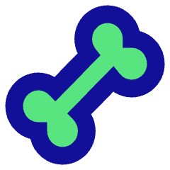 Bone Icon from Sharp Pop Set