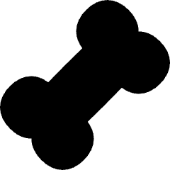 Bone Icon from Flex Solid Set