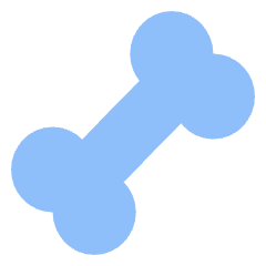 Bone Icon from Sharp Flat Set
