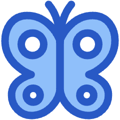 Butterfly Icon from Plump Duo Set