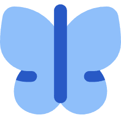Butterfly Icon from Flex Flat Set