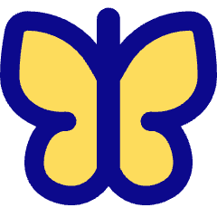 Butterfly Icon from Flex Pop Set