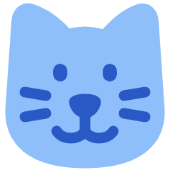 Cat 1 Icon from Plump Flat Set