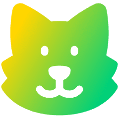 Cat 2 Icon from Plump Gradient Set
