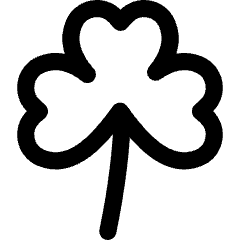 Clover Icon from Flex Line Set