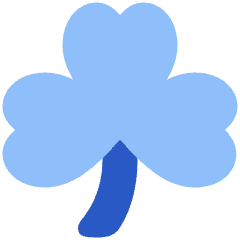 Clover Icon from Plump Flat Set