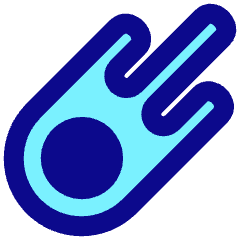 Comet Icon from Plump Pop Set