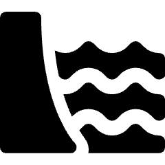 Dam Icon from Core Solid Set