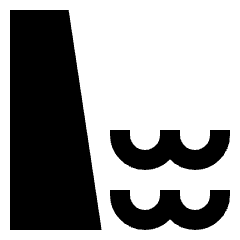 Dam Icon from Sharp Solid Set