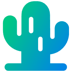 Desert Icon from Plump Gradient Set