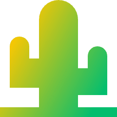 Desert Icon from Sharp Gradient Set