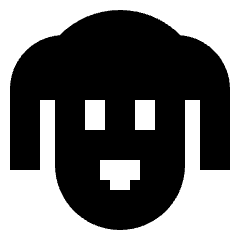 Dog 1 Icon from Sharp Solid Set