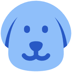Dog 1 Icon from Plump Flat Set
