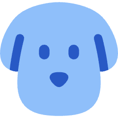 Dog 1 Icon from Flex Flat Set