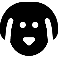 Dog 1 Icon from Core Solid Set