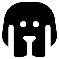 Dog 2 Icon from Core Solid Set