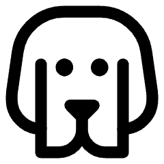 Dog 2 Icon from Core Line Set