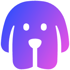 Dog 2 Icon from Plump Gradient Set