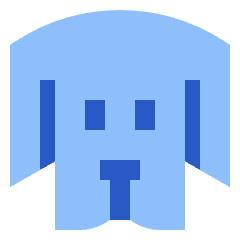 Dog 2 Icon from Sharp Flat Set
