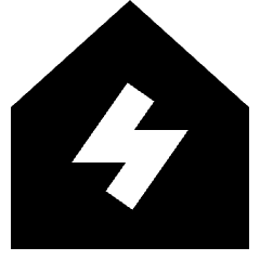 Eco House Icon from Sharp Solid Set