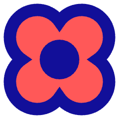Flower Icon from Sharp Pop Set