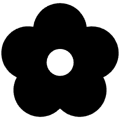 Flower Icon from Micro Solid Set