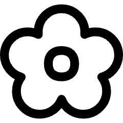 Flower Icon from Flex Line Set