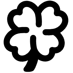 Four Leaf Clover Icon from Plump Remix Set