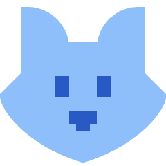 Fox Icon from Sharp Flat Set