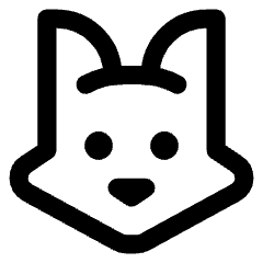 Fox Icon from Core Line Set