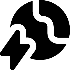 Geothermal Energy Icon from Core Solid Set