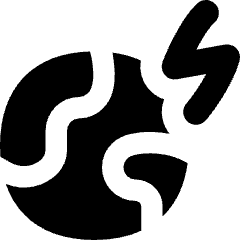 Geothermal Energy Icon from Flex Solid Set