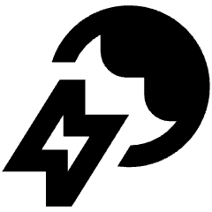 Geothermal Energy Icon from Sharp Remix Set