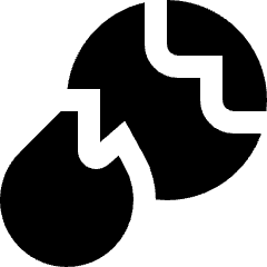 Global Warming 1 Icon from Sharp Solid Set