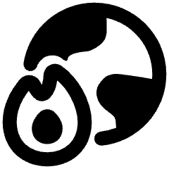 Global Warming 1 Icon from Plump Remix Set