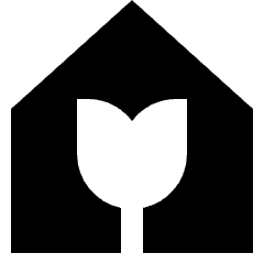 Green House Icon from Sharp Solid Set