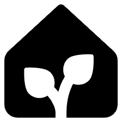 Green House Icon from Core Solid Set