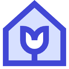 Green House Icon from Sharp Duo Set