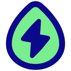 Hydro Energy Icon from Plump Pop Set