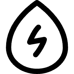 Hydro Energy Icon from Flex Line Set