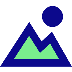 Lanscape Icon from Sharp Pop Set