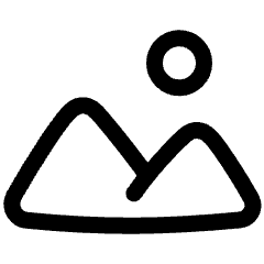 Lanscape Icon from Plump Line Set