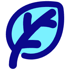 Leaf Icon from Plump Pop Set
