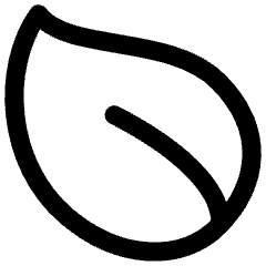 Leaf Icon from Flex Line Set