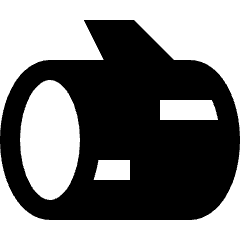 Log Icon from Sharp Solid Set