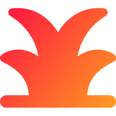 Nature Garden Grass Icon from Core Gradient Set