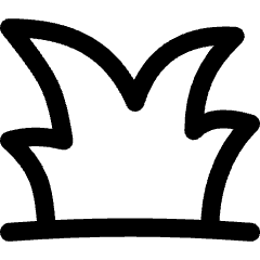 Nature Garden Grass Icon from Flex Line Set