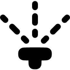 Nature Garden Sprinkler Icon from Plump Solid Set