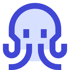 Octopus Icon from Sharp Duo Set