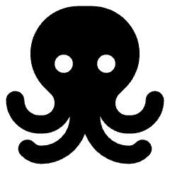 Octopus Icon from Core Solid Set